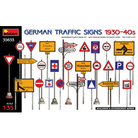 MiniArt MiniArt - German Traffic Sings 1930-40s - 1:35