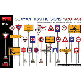 MiniArt German Traffic Sings 1930-40s - 1:35