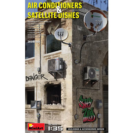 MiniArt MiniArt - Air Conditioners & Satellite Dishes - 1:35