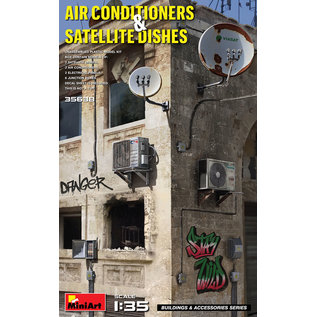 MiniArt Air Conditioners & Satellite Dishes - 1:35