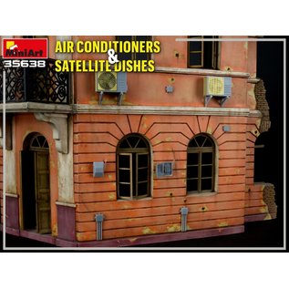 MiniArt Air Conditioners & Satellite Dishes - 1:35