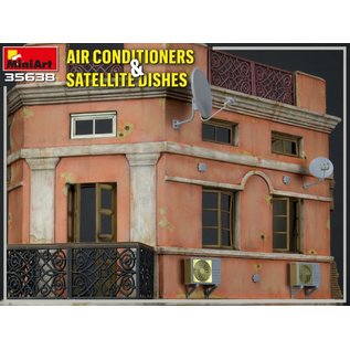 MiniArt Air Conditioners & Satellite Dishes - 1:35