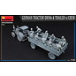 MiniArt German Tractor D8506 & Trailer w/Crew - 1:35