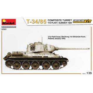 MiniArt T-34/85 Composite Turret 112 Plant. Summer 1944 - 1:35