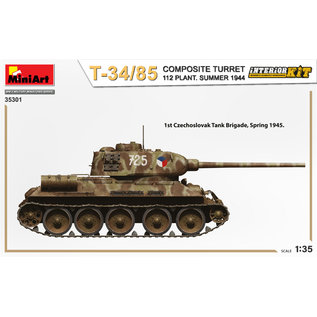 MiniArt T-34/85 Composite Turret 112 Plant. Summer 1944 - 1:35