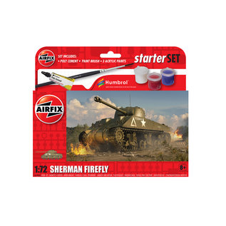 Airfix Sherman Firefly Small Starter Set - 1:72