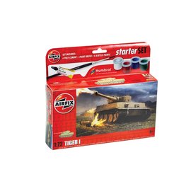 Airfix Airfix - Tiger 1 Small Starter Set - 1:72