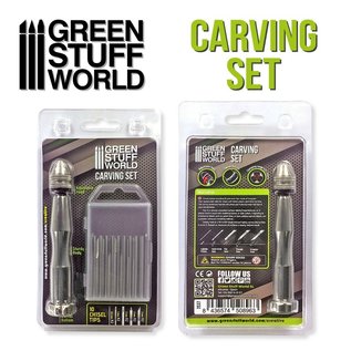 Green Stuff World Mini-Stechbeitel-Set / Gravur Set