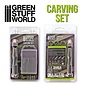 Green Stuff World Mini-Stechbeitel-Set / Gravur Set