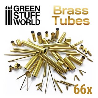 Green Stuff World Messingrohr-Sortiment / Brass-Tubes