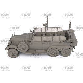 ICM Type G4 Partisanenwagen German WWII vehicle with machine gun - 1:35