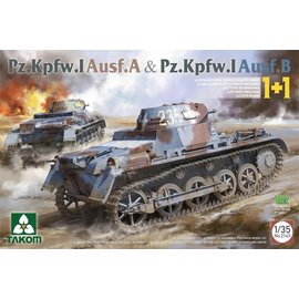 TAKOM TAKOM - Pz.Kpfw.I Ausf.A & Pz.Kpfw.I Ausf.B - 1:35