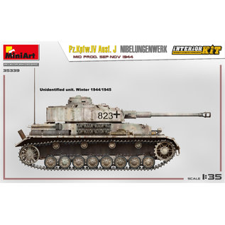 MiniArt Pz.Kpfw.IV Ausf. J Nibelungenwerk. Mid Prod. (Sep-Nov 1944) w/Interior Kit - 1:35