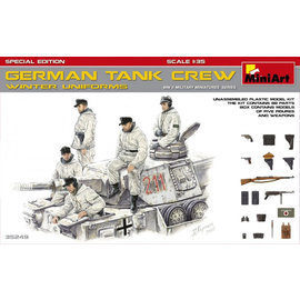 MiniArt MiniArt - German Tank Crew (Winter Uniforms) Special Edition - 1:35