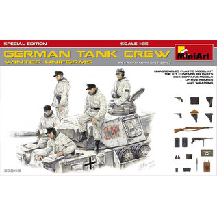 MiniArt German Tank Crew (Winter Uniforms) Special Edition - 1:35