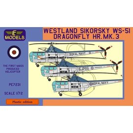 LF Models LF Model - Westland Sikorsky WS-51 Dragonfly HR Mk.3 - 1:72