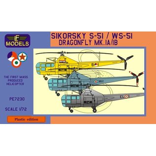 LF Models Sikorsky S-51/WS-51 Dragonfly Mk.Ia/Ib - 1:72