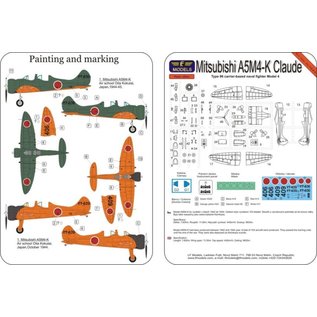 LF Models Mitsubishi A5M4-K Claude "Two-seat Trainer" - 1:72