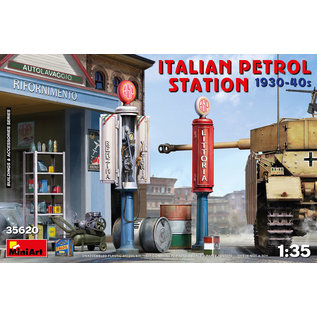 MiniArt Italienische Tankstelle 1930-40er - 1:35