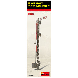 MiniArt MiniArt - Eisenbahn-Signalmast / Railway Semiphore - 1:35