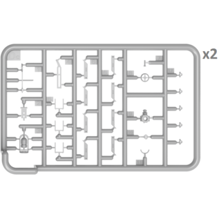 MiniArt Eisenbahn-Signalmast / Railway Semiphore - 1:35