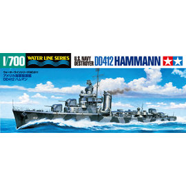 TAMIYA Tamiya - U.S. Zerstörer USS Hammann (DD412) - Waterline No. 911 - 1:700