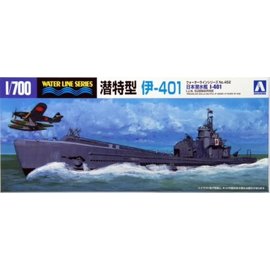 Aoshima Aoshima - jap. U-Boot I-401 - Waterline No. 452 - 1:700