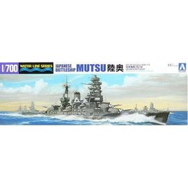 Aoshima Aoshima - jap. Schlachtschiff Mutsu - Waterline No. 116 - 1:700