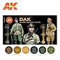 AK Interactive 3rd Gen. Acryl. Set "D.A.K. Soldiers Uniform Colors"