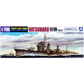 Aoshima Aoshima - jap. Zerstörer Hatsuharu (1941) - Waterline No. 457 - 1:700