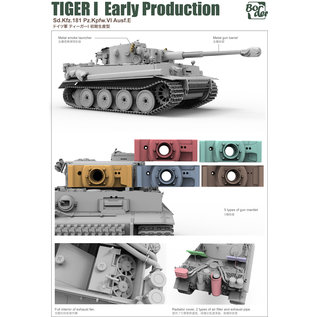 Border Model Border Model - Pz.Kpfw.VI Ausf.E Sd.Kfz.181 Tiger I - 1:35