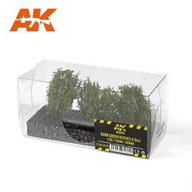 AK Interactive AK Interactive - Dark green bushes / Buschwerk, dunkelgrün
