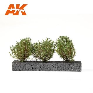 AK Interactive Dark green bushes / Buschwerk, dunkelgrün