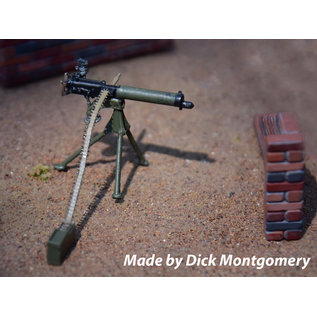 ICM British Vickers Machine Gun - 1:35