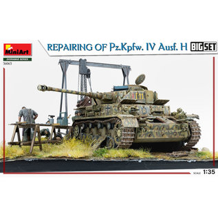 MiniArt Big Set - Repairing of Pz.Kpfw. IV Ausf. H - 1:35