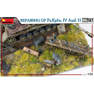 MiniArt Big Set - Repairing of Pz.Kpfw. IV Ausf. H - 1:35