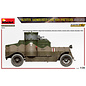 MiniArt Austin Armoured Car 1918 Pattern - Ireland 1919 - 21 British Service - w/Interior kit - 1:35