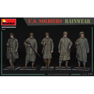 MiniArt U. S. Soldiers in Rainwear - 1:35