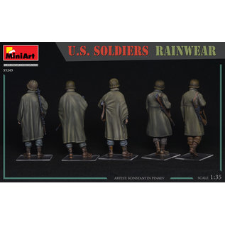 MiniArt U. S. Soldiers in Rainwear - 1:35