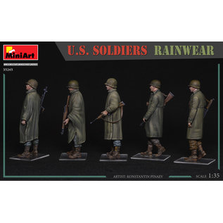 MiniArt U. S. Soldiers in Rainwear - 1:35