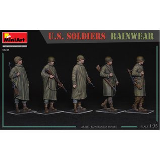 MiniArt U. S. Soldiers in Rainwear - 1:35