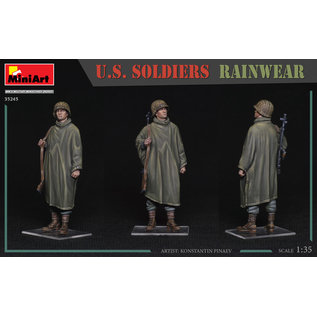 MiniArt U. S. Soldiers in Rainwear - 1:35