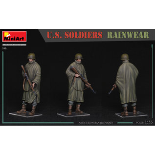 MiniArt U. S. Soldiers in Rainwear - 1:35