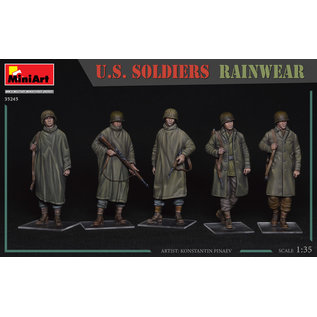 MiniArt U. S. Soldiers in Rainwear - 1:35