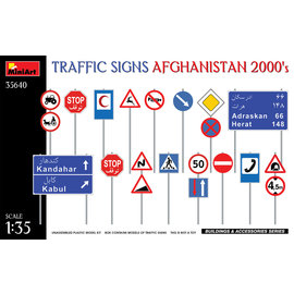 MiniArt MiniArt - Traffic Signs Afghanistan 2000's - 1:35