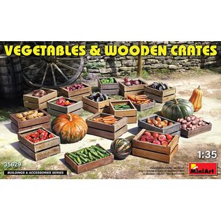 MiniArt Vegetables & Wooden Crates - 1:35