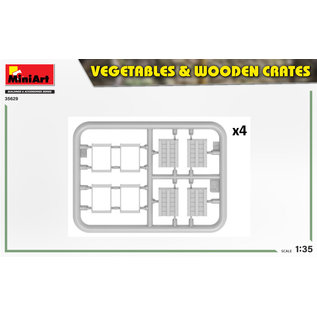 MiniArt Vegetables & Wooden Crates - 1:35