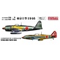 Fine Molds IJN Interceptor A7M2 "Sam" & IJA Fighter Ki-61-II "Tony" - 1:72