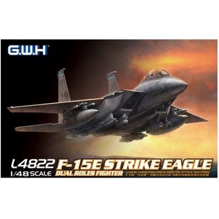 Great Wall Hobby  McDonnell Douglas F-15E Strike Eagle Dual Roles Fighter w/New Targeting Pod & Ground Attack Weapons - 1:48