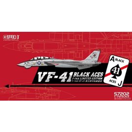 Great Wall Hobby  G.W.H. - Grumman F-14A VF-41 "Black Aces" - Limited Edition - 1:72